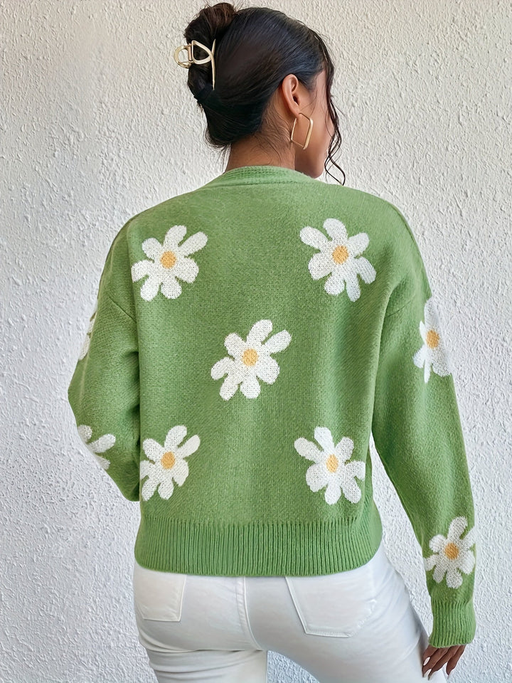 Drune | mit Blumenmuster und langen Ärmeln Für Frauen