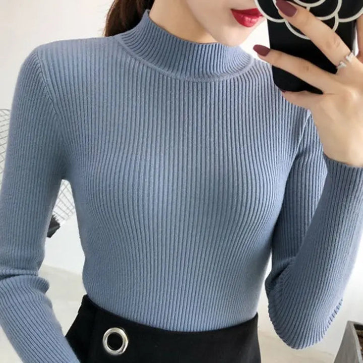 Drune | gerippter Wollpullover für Damen