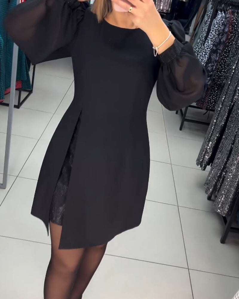 Drune | Einfarbiges Damenkleid