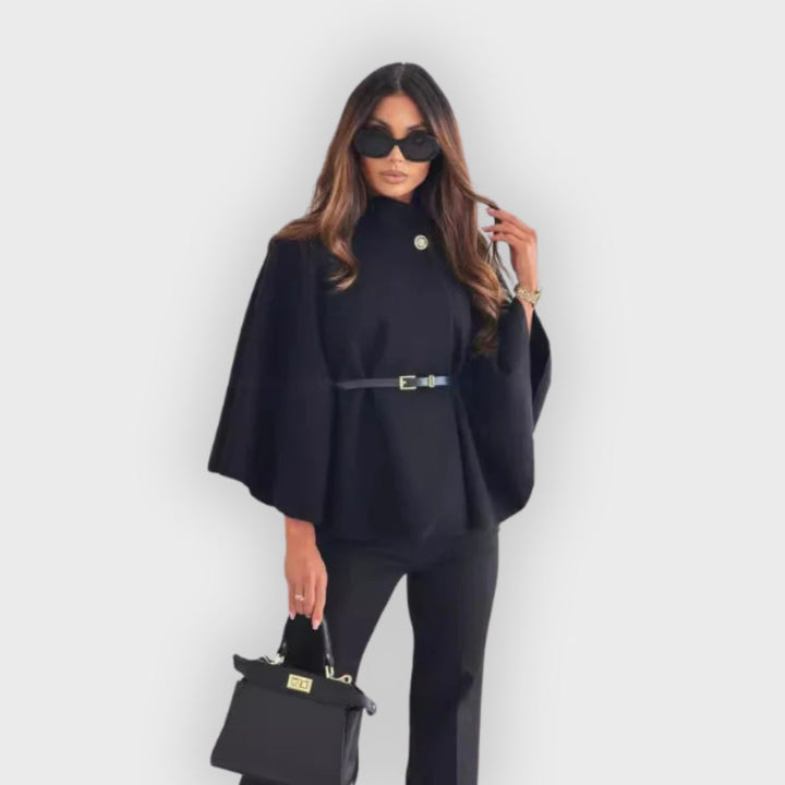 Drune | Schickes Schmetterlingsjacke mit Gürtel