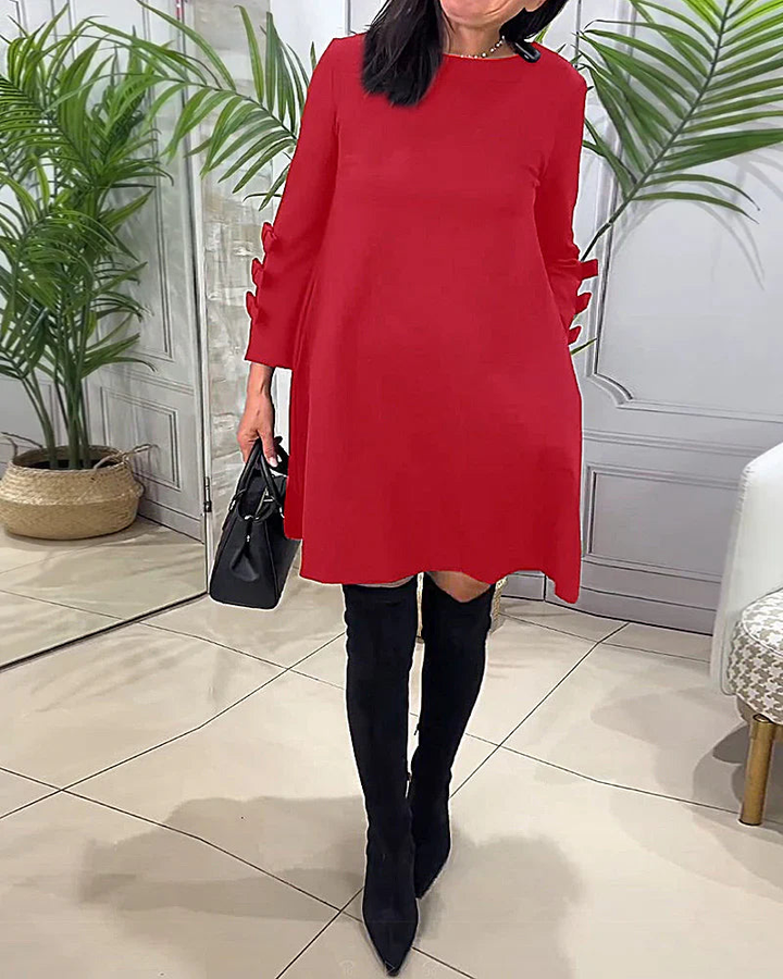 Drune | Elegantes Langarmkleid