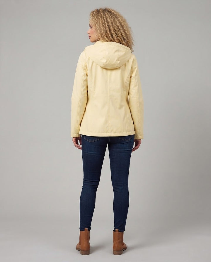 Damen Wasserabweisende Outdoor-Jacke mit Kapuze Drune
