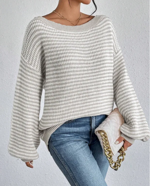Drune | Cozy chunky knit sweater for the autumn layered look