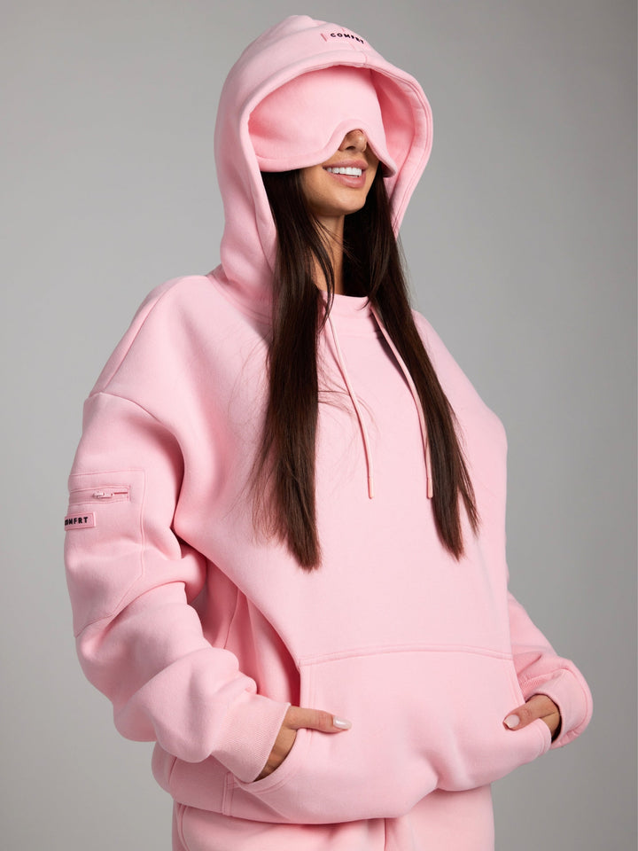 Drune | Cozy travel hoodie with airplane mode graphic