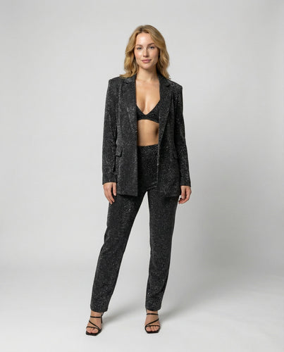 Glitzer Glamour Set Damen | Heidi-Mode