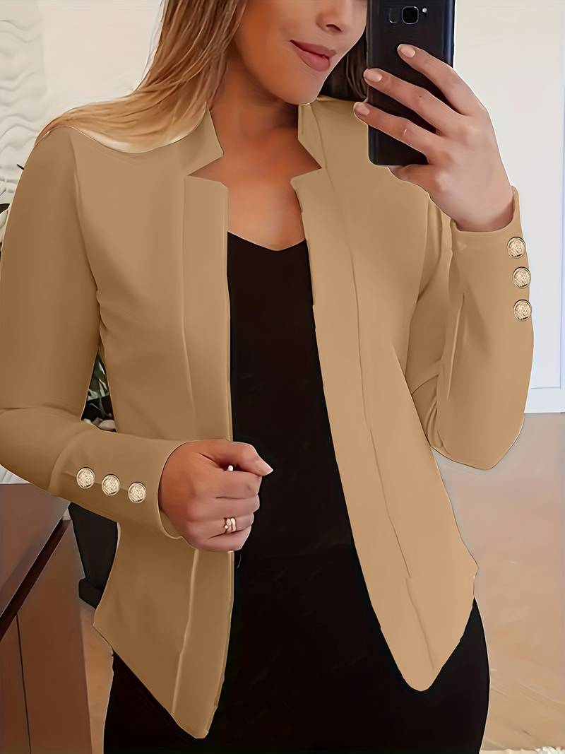 Drune | Freizeit Damen Blazer Mit Knöpfen