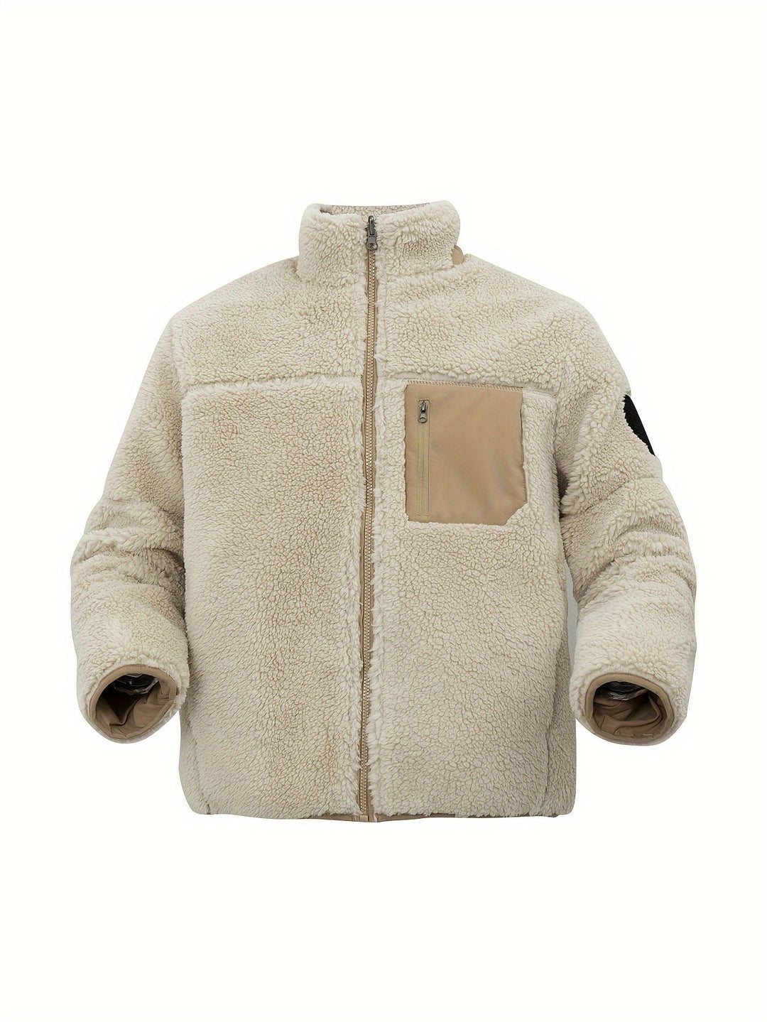 Drune | Taillierte Teddy-Winterjacke