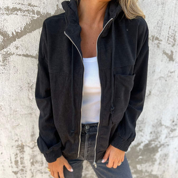 Drune | Damen Stilvolles Baumwolljacke Zeitloser Stil