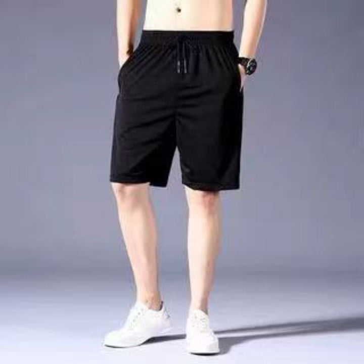 Drune | Sommer Herren Eis Seide lose Shorts