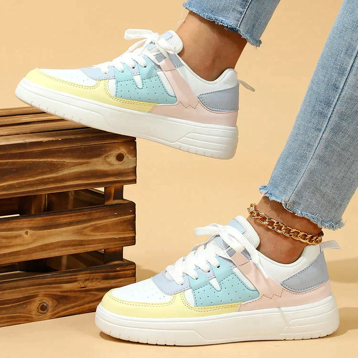 Mehrfarbige Schnürschuhe Drune