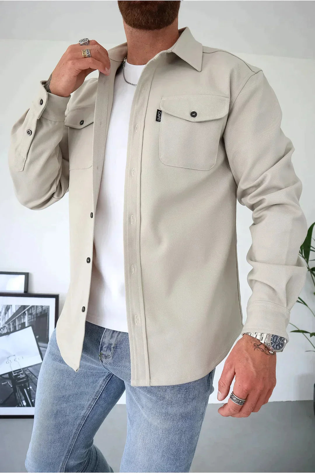 Drune | Premium Knopfleiste Jacke