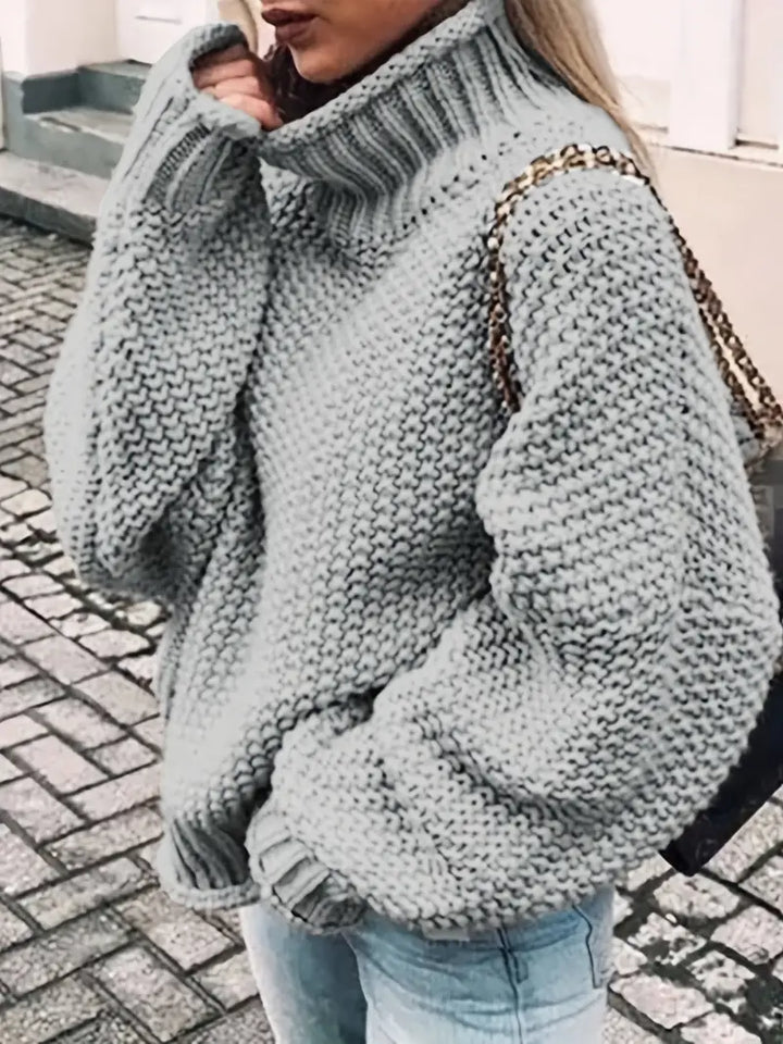 Drune | Einfarbiger Rollkragenpullover
