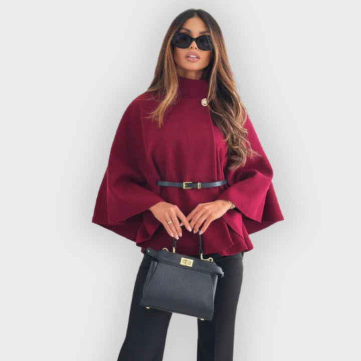Drune | Schickes Schmetterlingsjacke mit Gürtel