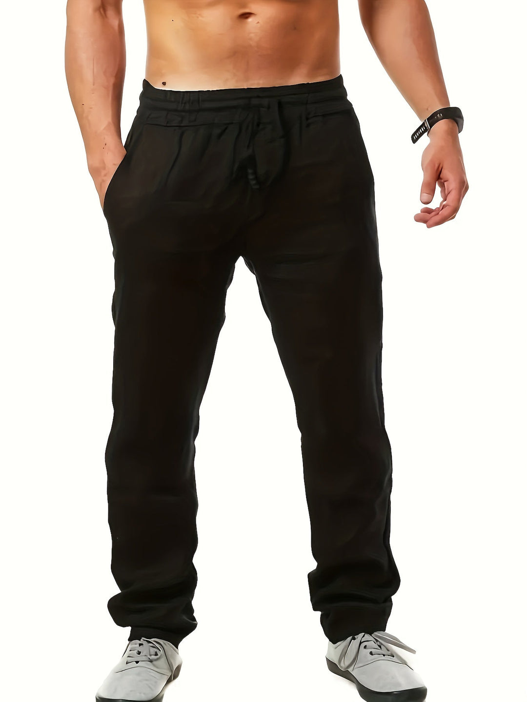 Drune | Atmungsaktive Lässige Sommer Herrenhose
