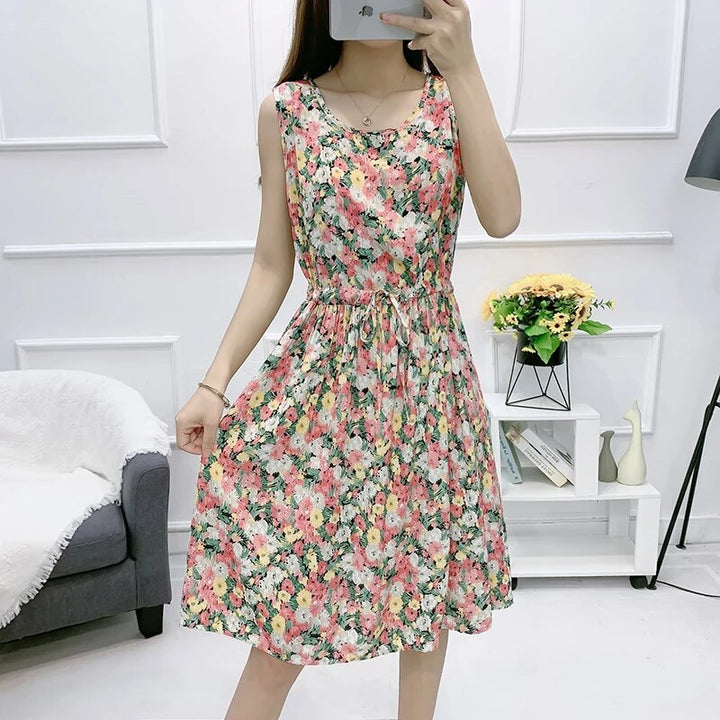 Drune | Chic Floral Kleid Eleganz