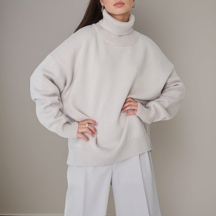 Drune | Warmer Oversized Rollkragenpullover Für Den Winter