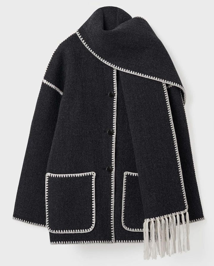 Drune | Jacke mit Schal