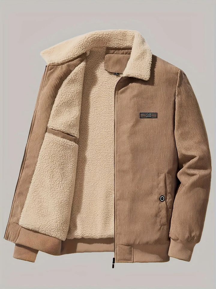 Drune | Herren Winterjacke Corduroy