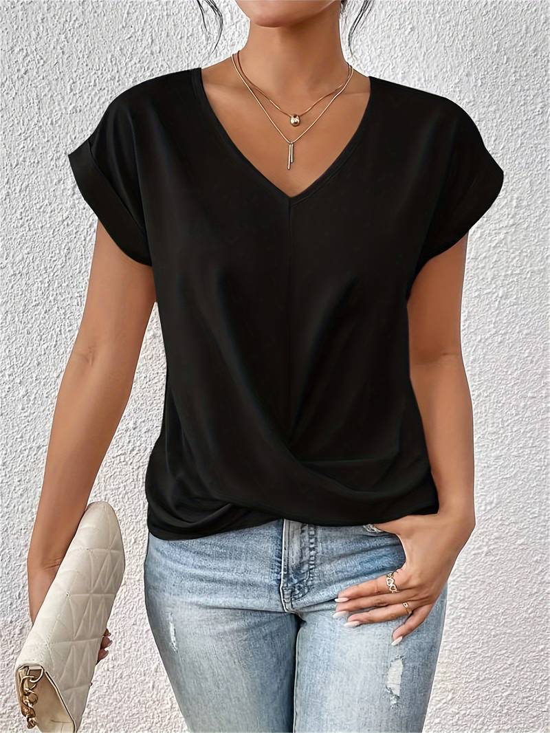 Lia - Stylisches T-Shirt Mit Kurzen Ärmeln
