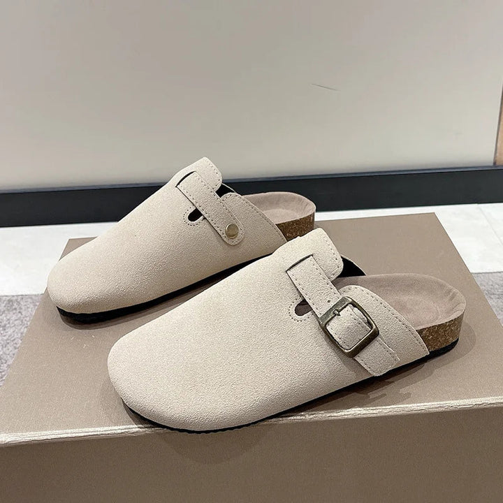 Drune | Orthopädische Leder Pantoffeln
