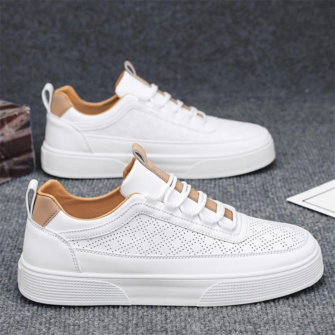 Drune | Bequeme Lässig Weiße Herrenschuhe