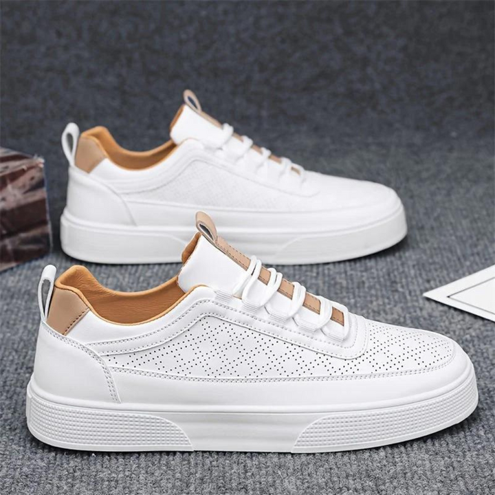 Drune | Bequeme Lässig Weiße Herrenschuhe