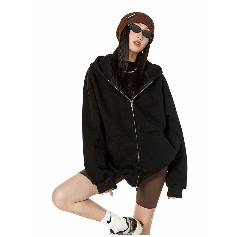 Drune | Hoodie mit Reißverschluss für Damen - Dalila