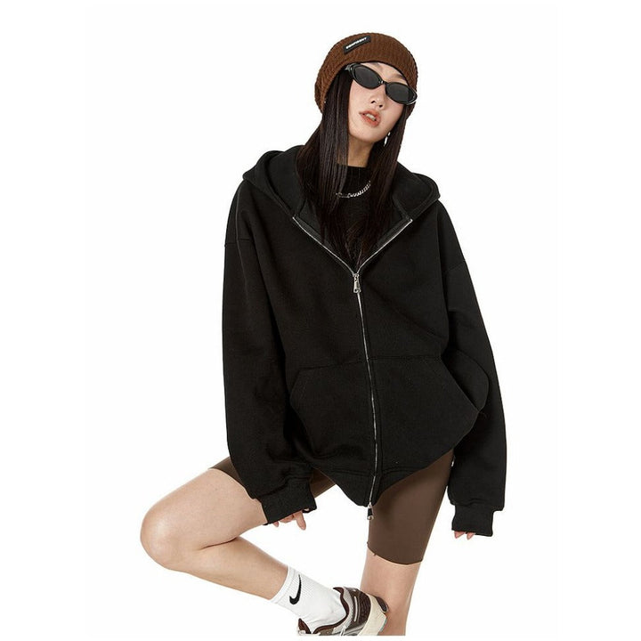 Drune | Hoodie mit Reißverschluss für Damen - Dalila
