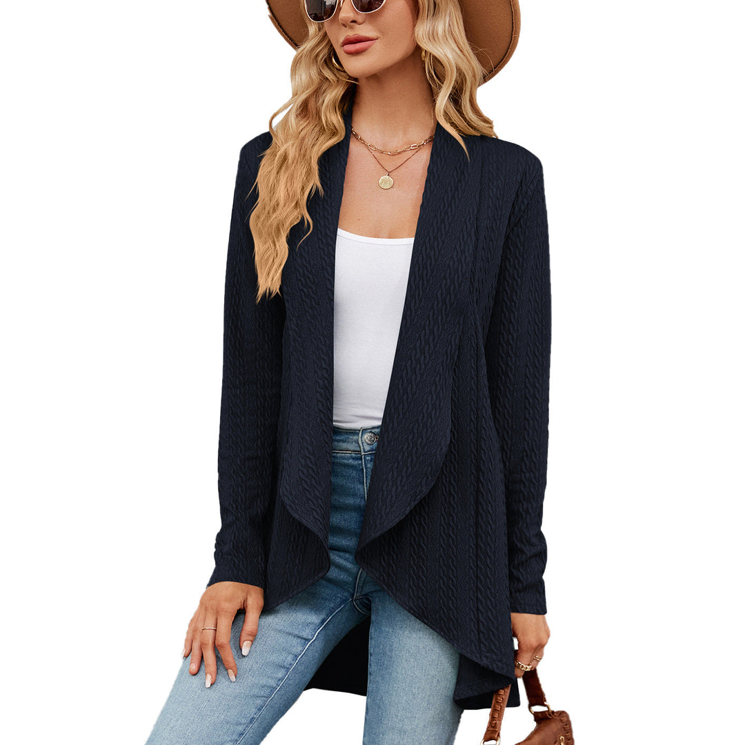 Drune | Langärmelige Jacke für Damen in Uni Farbe
