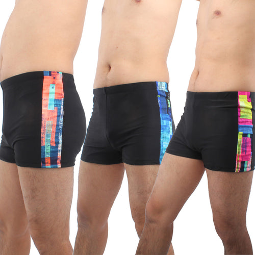 Herren Schwimmshorts mit farblich abgesetztem Design Drune