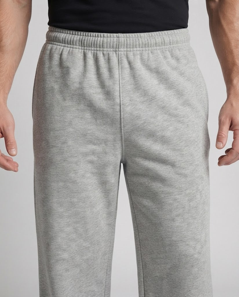 Unisex Extraweite Sweathose im Palazzo‑Cut mit elastischem Komfortbund Drune