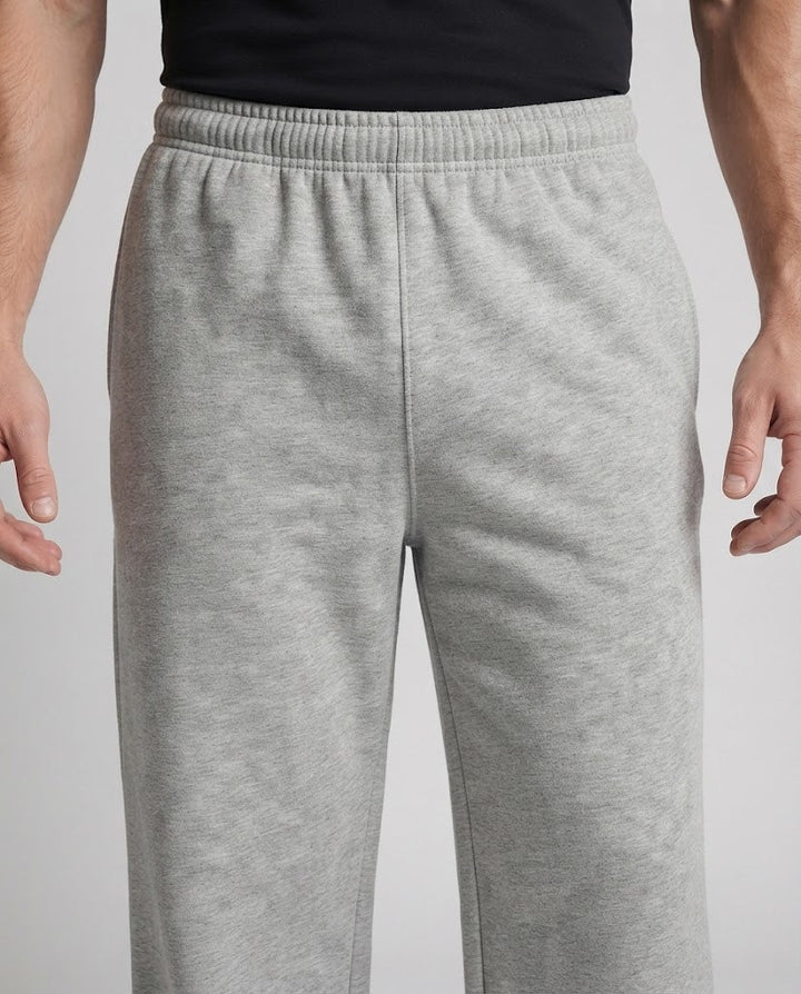 Unisex Extraweite Sweathose im Palazzo‑Cut mit elastischem Komfortbund Drune