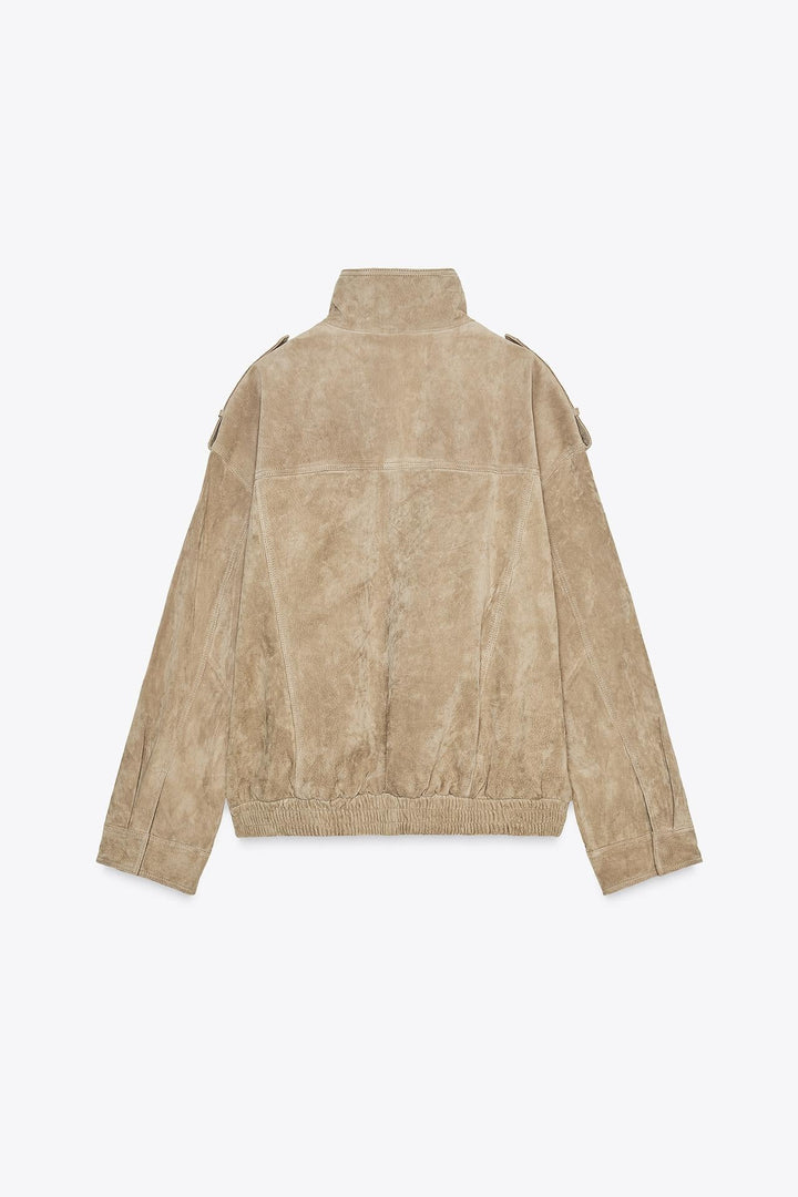 Drune | Classic vintage-inspired suede jacket