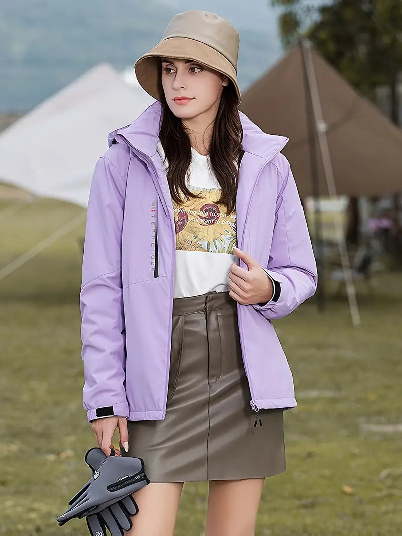 Drune | Damen wasserfeste Jacke mit Kapuze