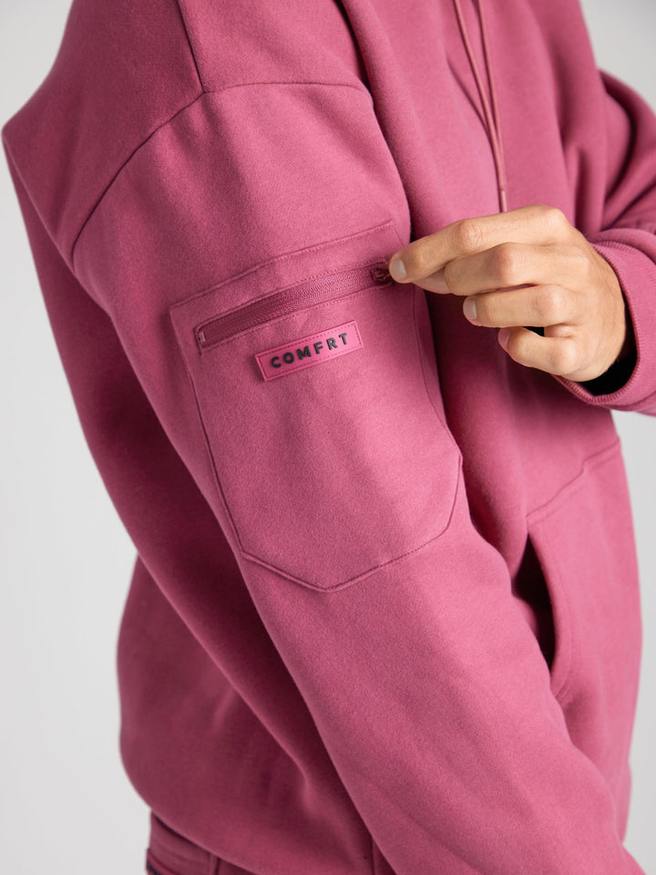 Drune | Bequemer Reise-Hoodie mit Flugmodus-Grafik
