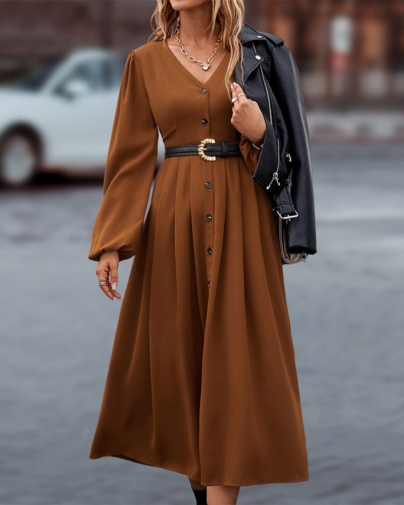 Drune - Elegantes Herbstkleid