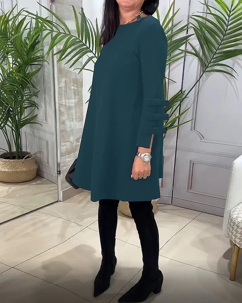 Drune | Elegantes Langarmkleid