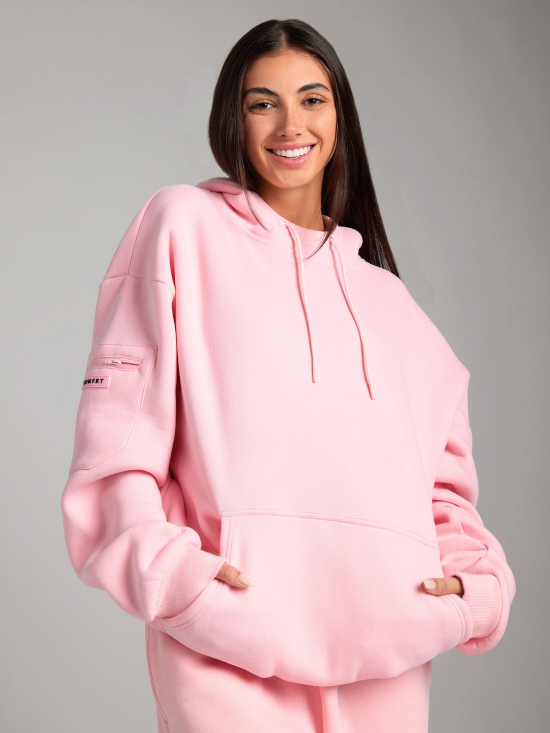 Drune | Bequemer Reise-Hoodie mit Flugmodus-Grafik