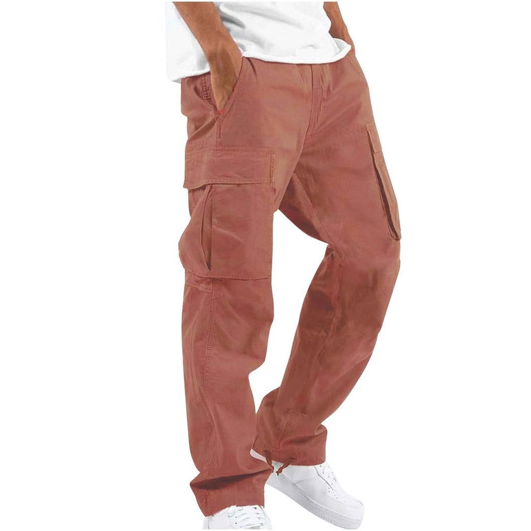 Drune | Bequeme Herren Arbeitsbekleidungs Hose Mit Verstellbarem Bund Und Vielen Taschen