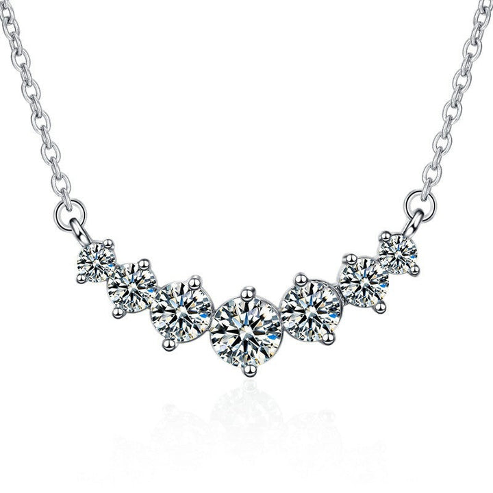 Drune | 925 Sterling Moissanit Halskette