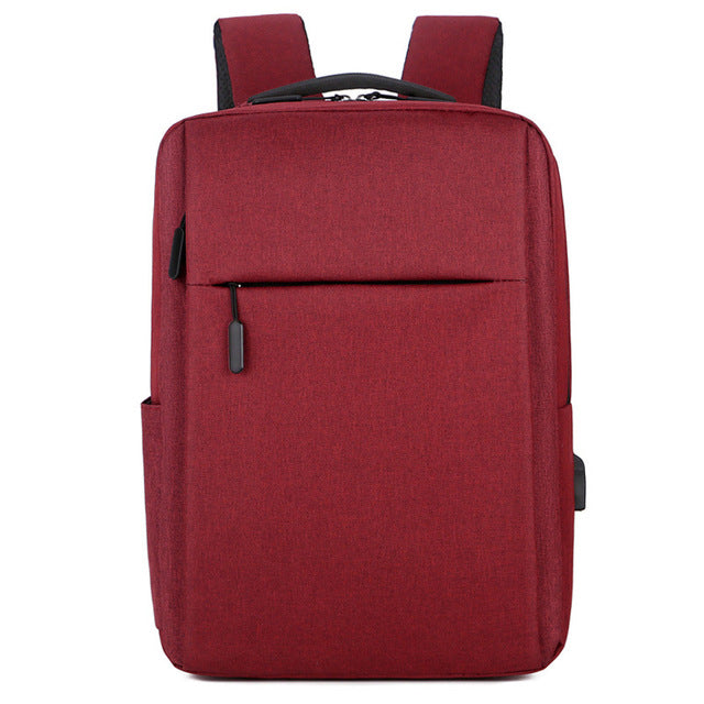 Drune | Geschäftlicher Laptop Rucksack Mit Usb Ladeanschluss Und Wasserdicht