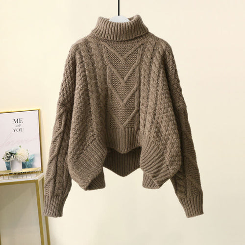Drune | Elegantes Set Aus Rollkragenpullover Und Lockerer Hose