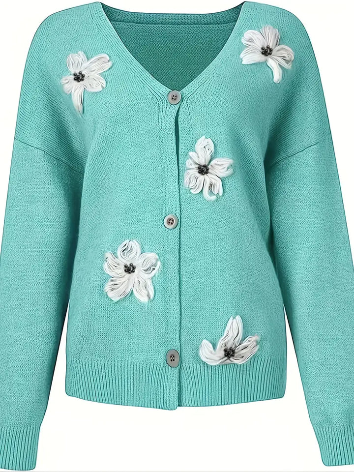 Drune | Solide Farbige Cut-Out Strickpullover - Stylische Damenmode