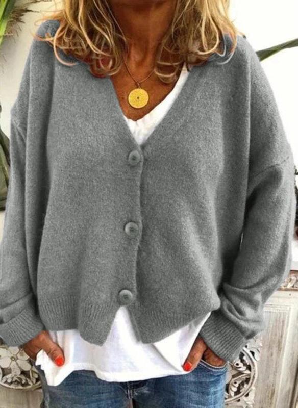 Drune | Strickjacke Elegante Strickjacke Weich & Bequem