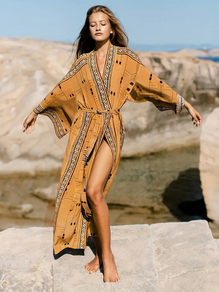 Drune | Boho-Kimono In Übergröße