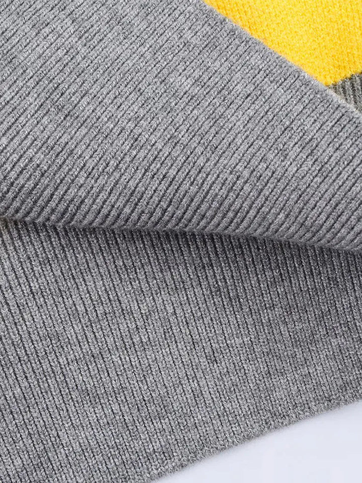 Drune | Gestreiftes Strick-Polo