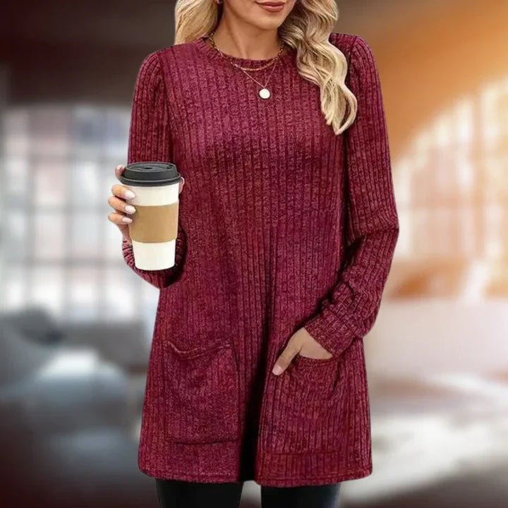 Drune | Eleganter Pullover mit Fronttaschen
