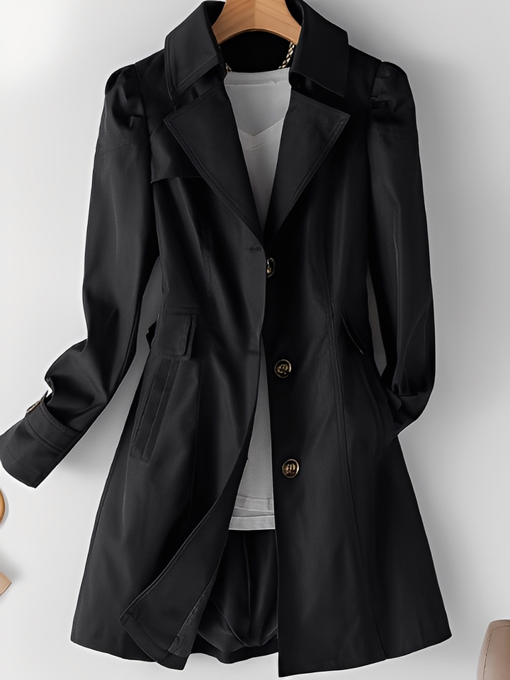 Drune | Lässiger Cashmere-Trenchcoat für Frauen