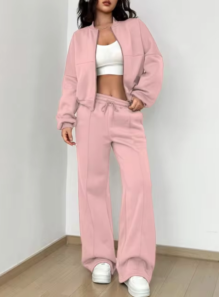 Drune | Zip-Up Jacke Und Jogginghosen Set