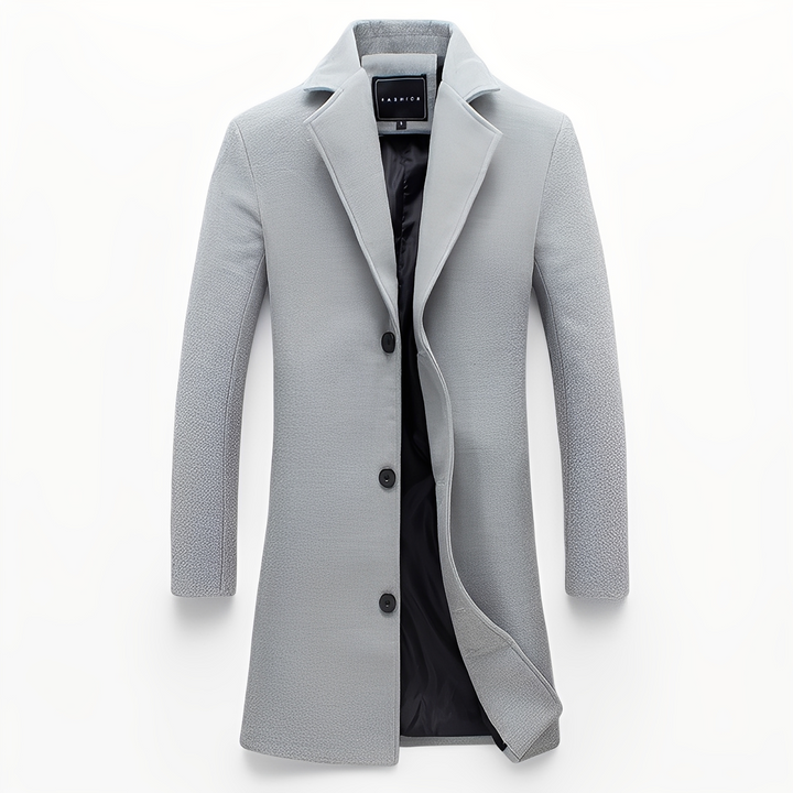 Drune | Eleganter formeller Wollmantel für Männer